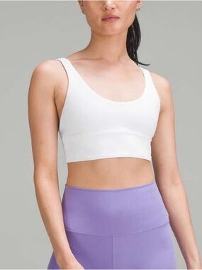 lululemon Align Bra white Light Support, A/B Cup